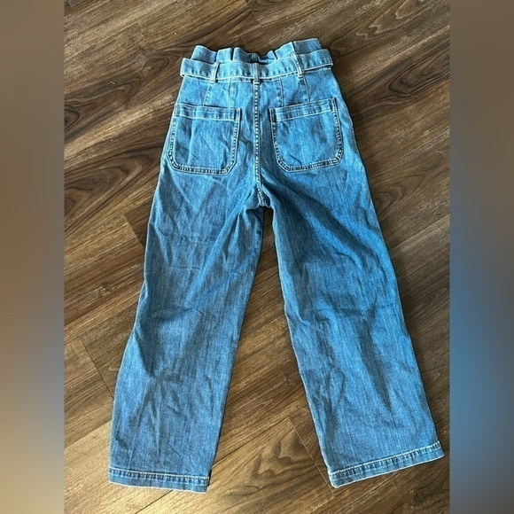 Madewell Paperbag Jeans in Radcliff Wash Sz 24 - Picture 4 of 7